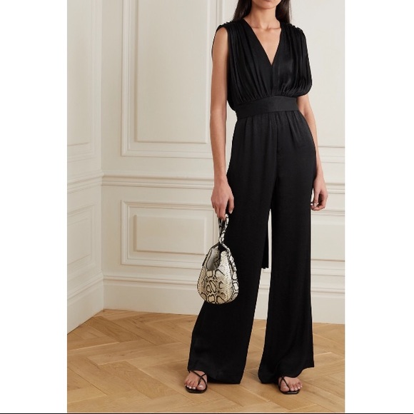 10 Crosby Derek Lam Pants - Derek Lam 10 Crosby Silk Jumpsuit Size S $695